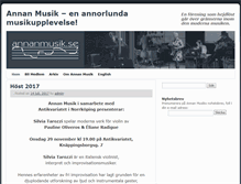 Tablet Screenshot of annanmusik.se